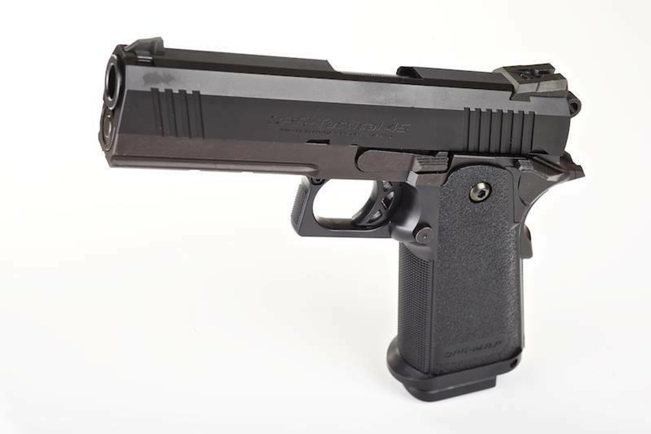 Tokyo Marui Hi-Capa 4.3 Gas Blowback Airsoft Pistol, Black