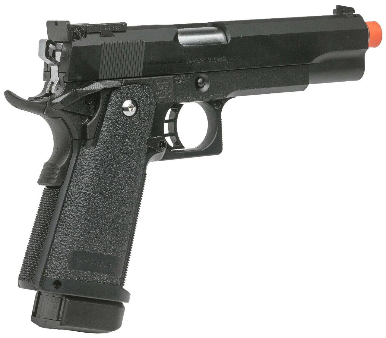 Tokyo Marui Hi-Capa 5.1 Gas Blowback Airsoft Pistol, Black
