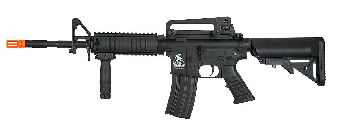 Lancer Tactical M4 SOPMOD AEG, Black | Gen 2 Airsoft Gun