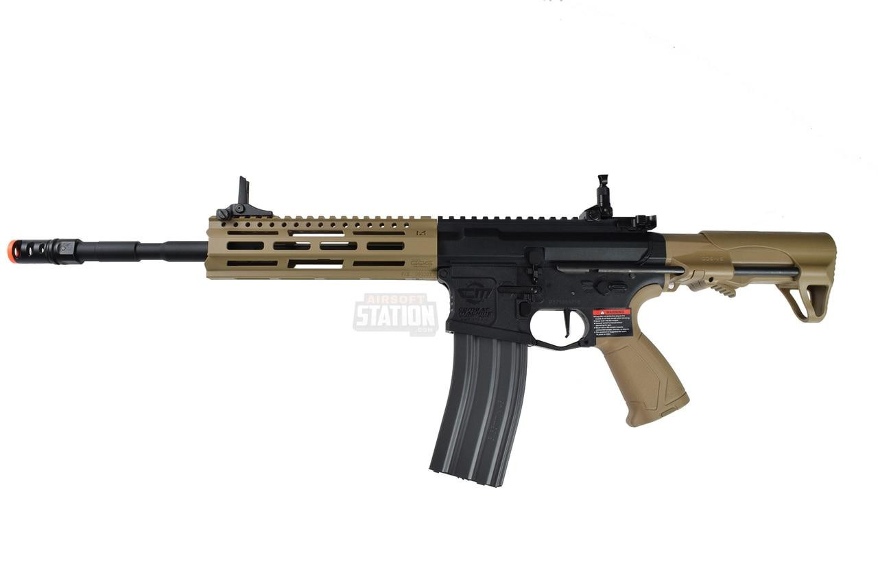 G G Cm16 Raider L 2 0 Aeg Airsoft Rifle Desert Tan