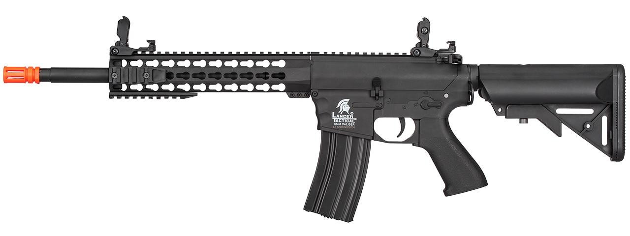 次世代電動ガンM4 keymod Lancer Tactical M4 Keymod EVO Airsoft Rifle, BLack