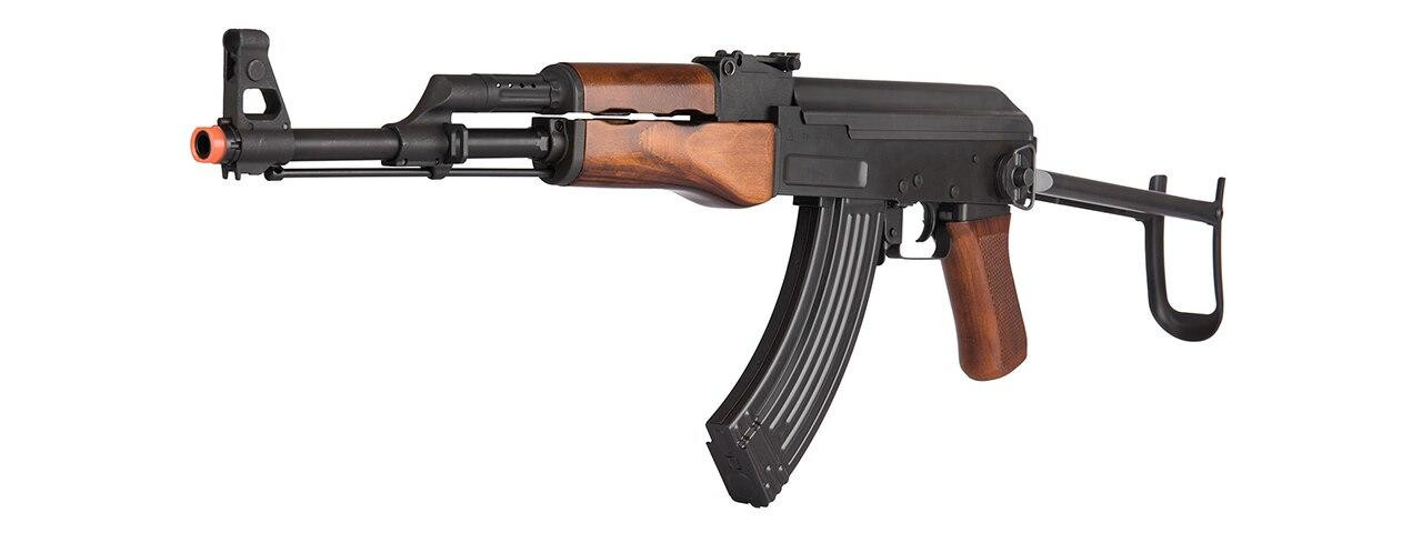 LCK47S Full Metal Airsoft Rifle w/ Real Wood Grips & Folding Stock