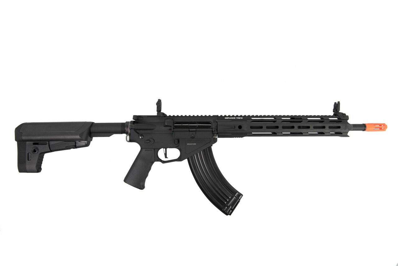 ミュージシャン KRYTAK TR47 AEG/6mm Krytac Trident 47 SPR M-LOK AEG Airsoft Rifle, Black