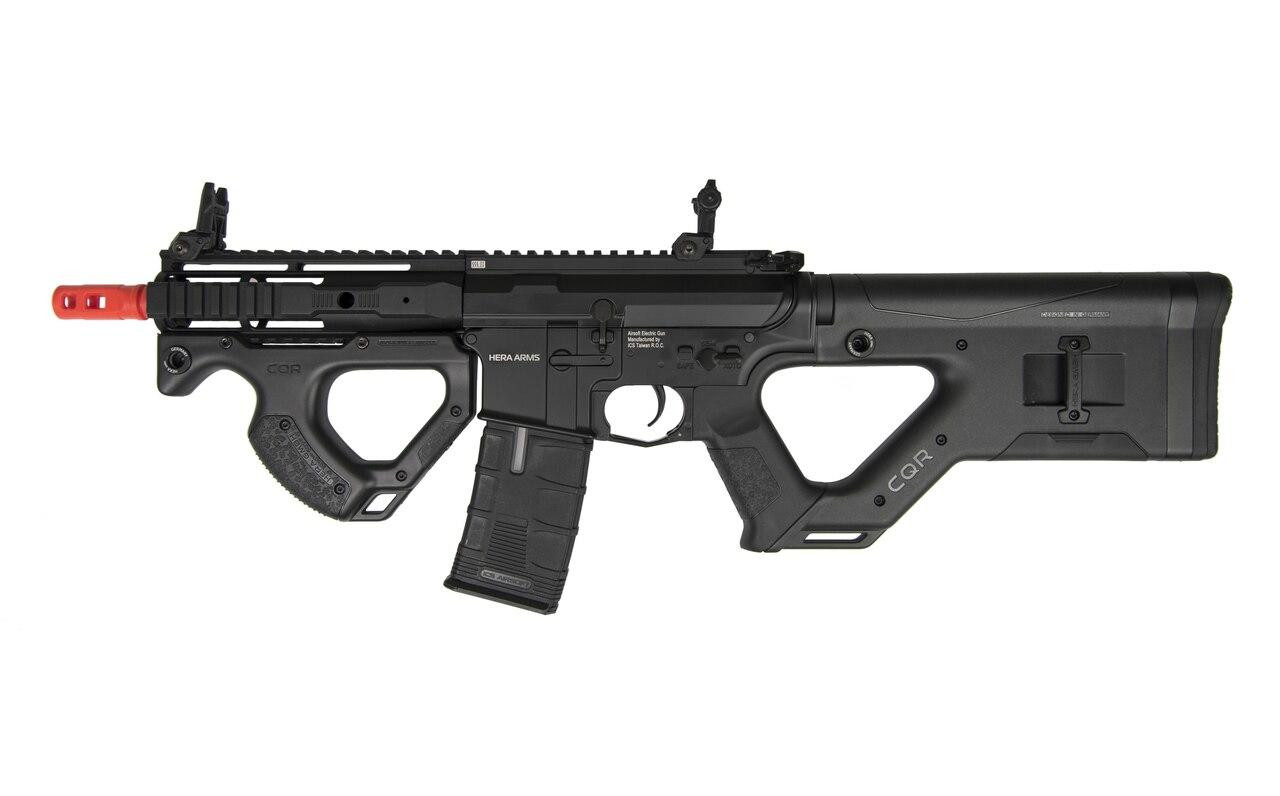ASG HERA ARMS CQR SSS Airsoft Rifle w/ MOSFET, Black