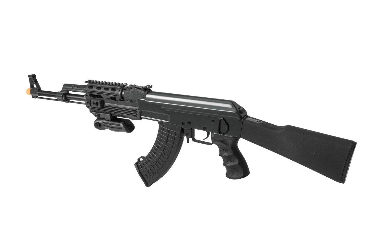 AK用RIS Lancer Tactical AK47 RIS AEG Airsoft Rifle w/ Foldable