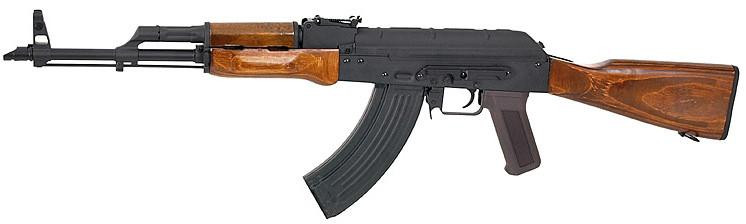 CYMA CM048M Full Metal AK47 Airsoft Rifle with Real Wood Stock and