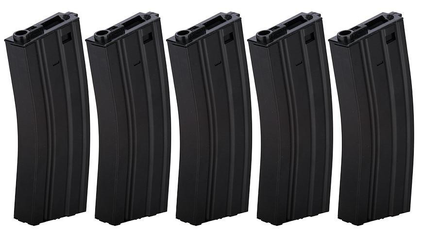 M4 Mid Cap Magazines | 5 Pack by Lancer Tactical