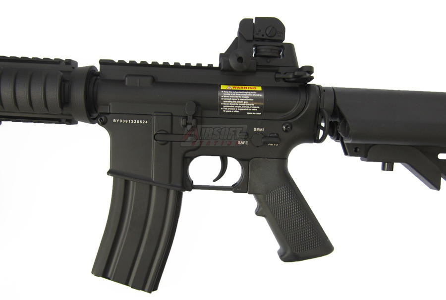 D-Boys Full Metal M4 CQB-R AEG Rifle w/ Enhanced Full Metal Gearbox