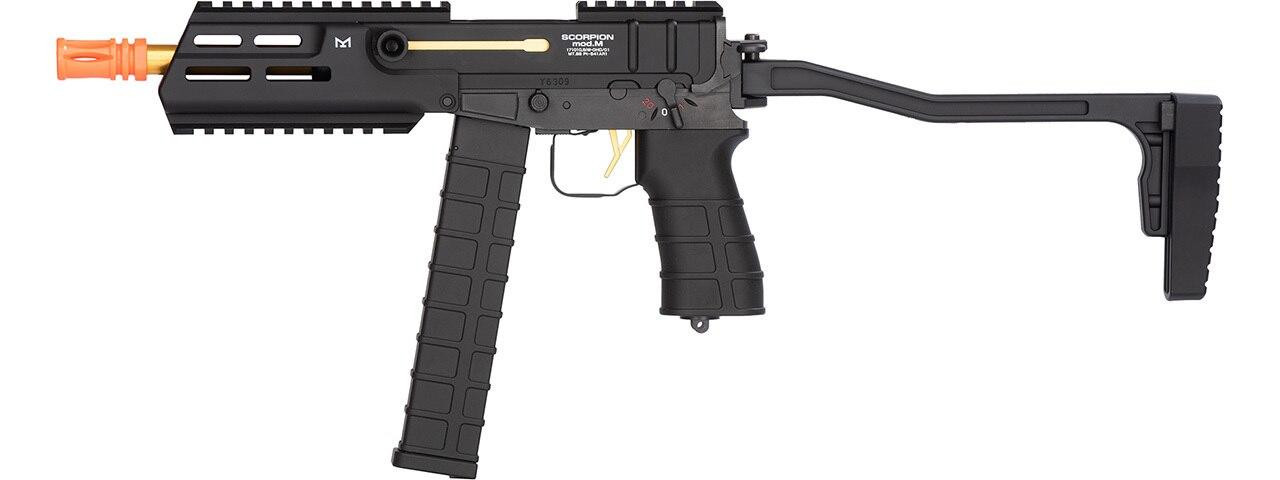 SCORPION mod.M ブラック サブマシンガン Tokyo Marui Scorpion MOD M Airsoft Submachine Gun, Black