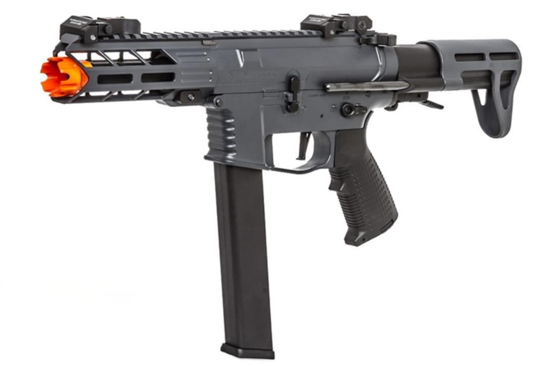 Classic Army Nemesis X9 PDW SMG AEG, Gray/Black | Airsoft Station