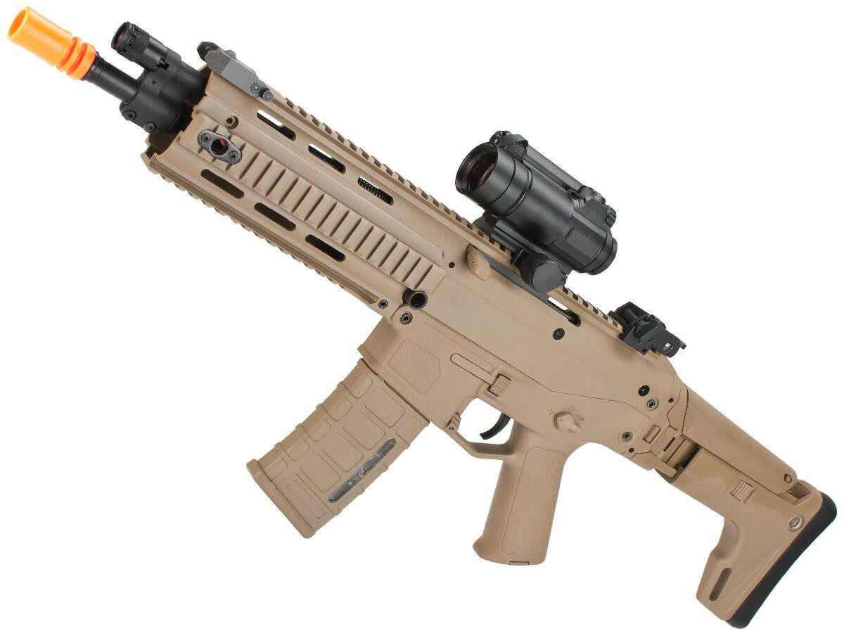 A&K Adaptive Combat CQB AEG Airsoft Rifle, Dark Earth | Airsoft