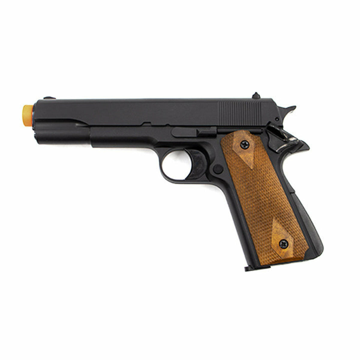 Valken Infinity 1911 Green Gas Non-Blowback Airsoft Pistol, Black