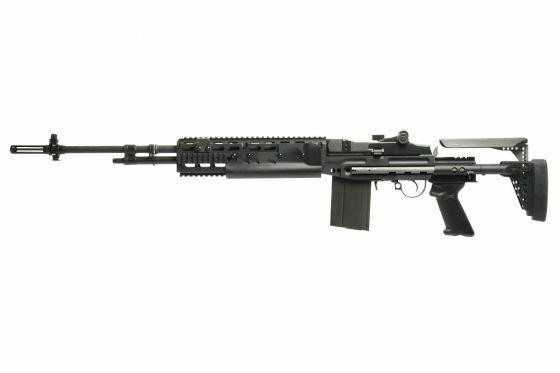 G&G GR14 EBR Long 電動ガン G&G GR14 EBR Long ETU (Deans) AEG Airsoft Rifle, Black | Airsoft