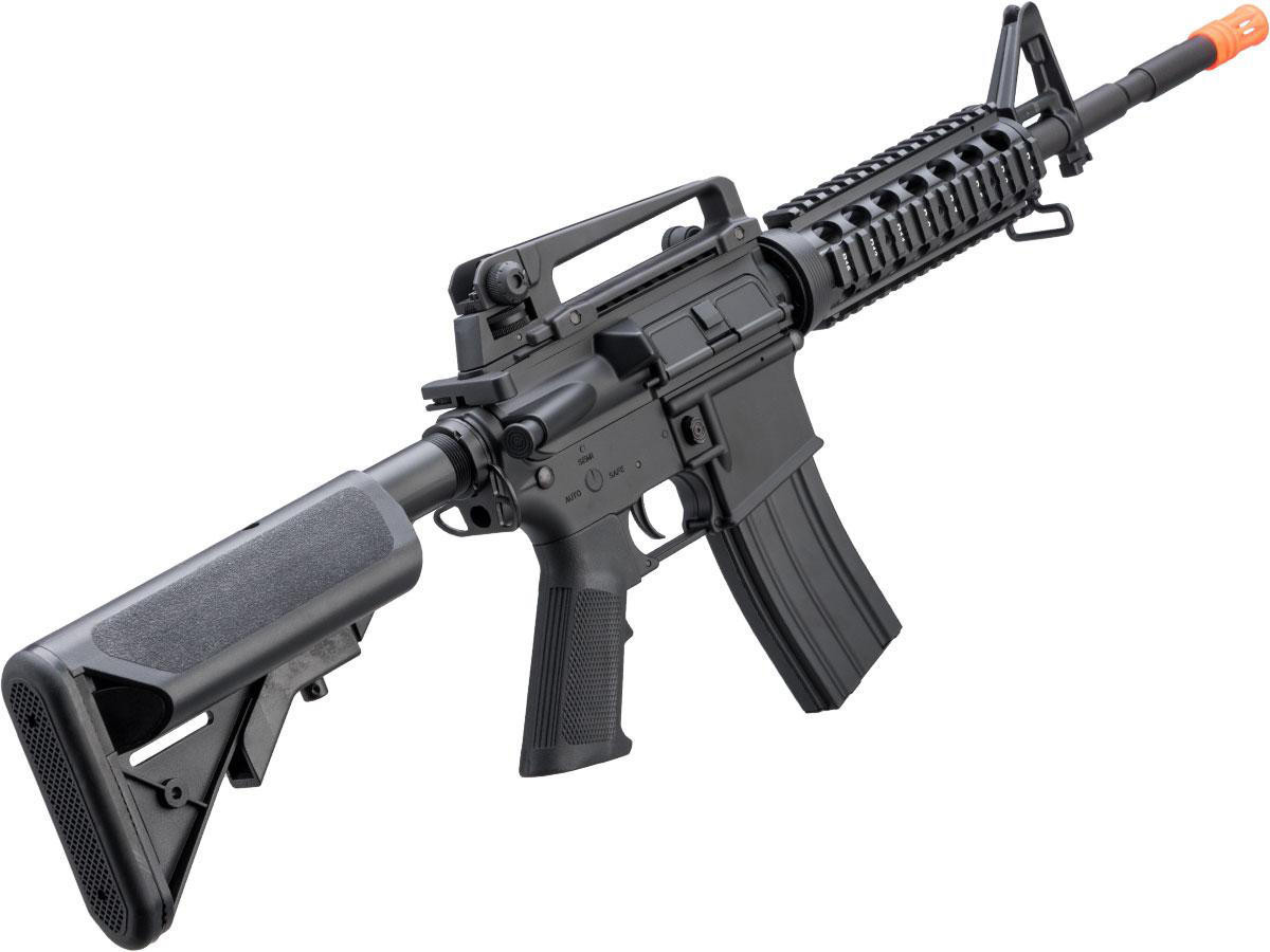Cybergun Colt Licensed M4A1 RIS AEG Airsoft Rifle, Black | Airsoft