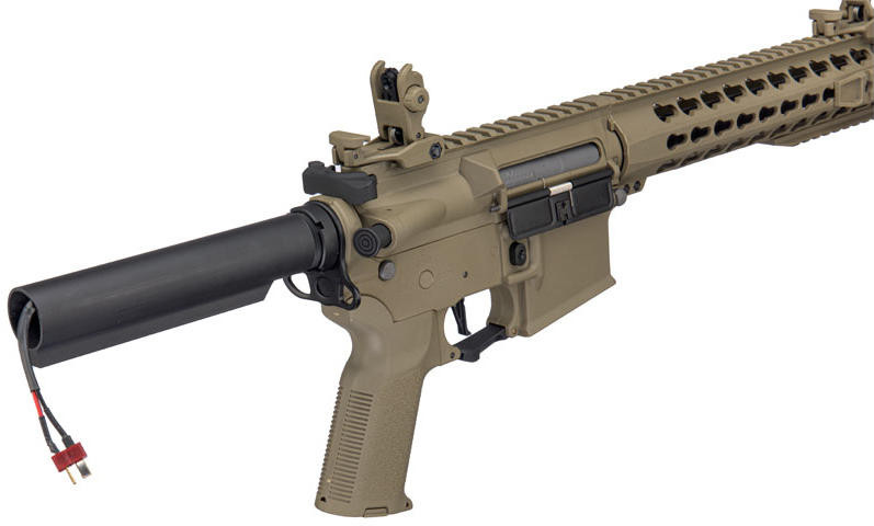 Lancer Tactical M4 SD AEG Airsoft Rifle, Gen 3, Dark Earth