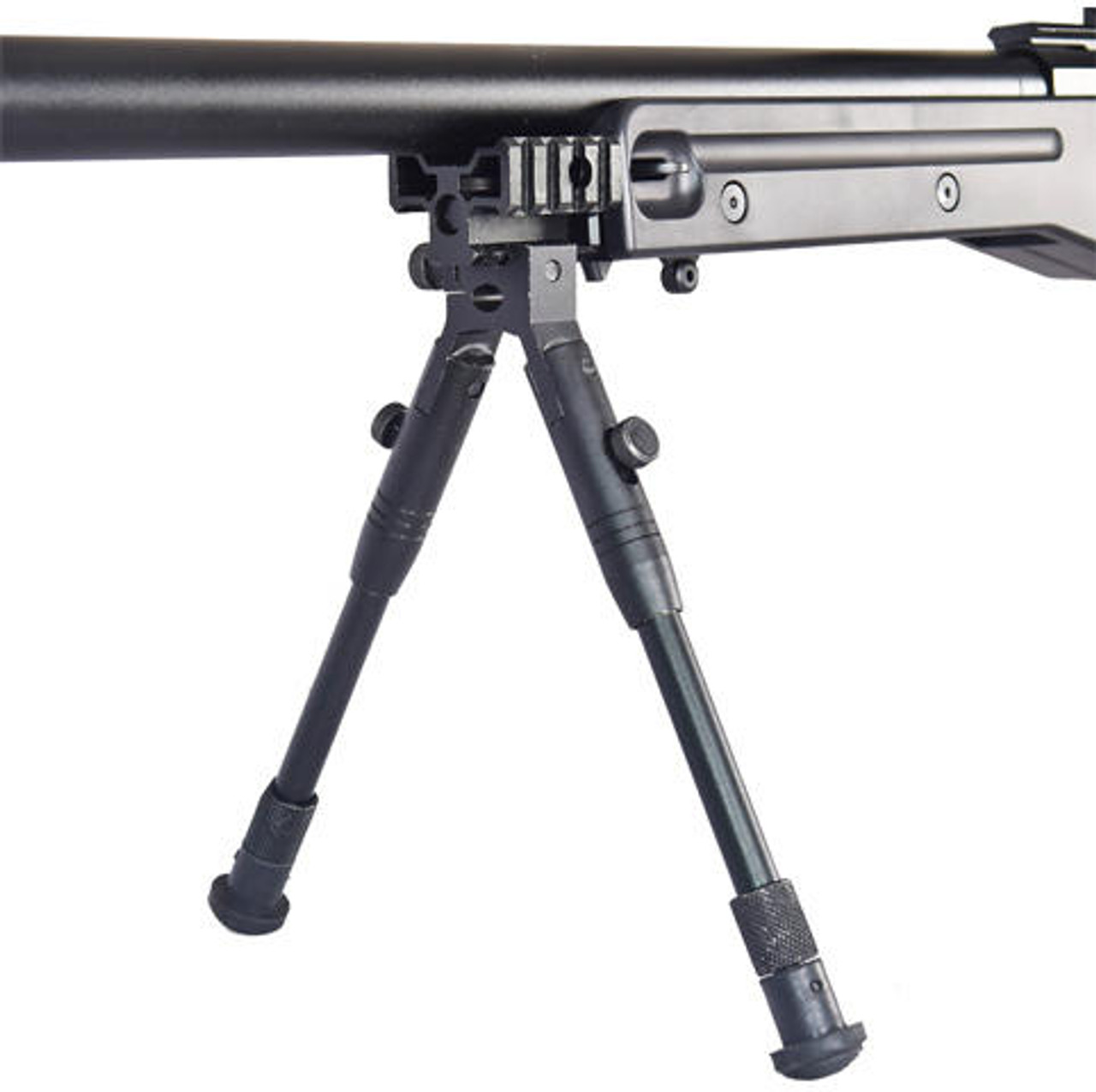 WELL L96 AWS Bolt Action Airsoft Rifle with Scope, Black