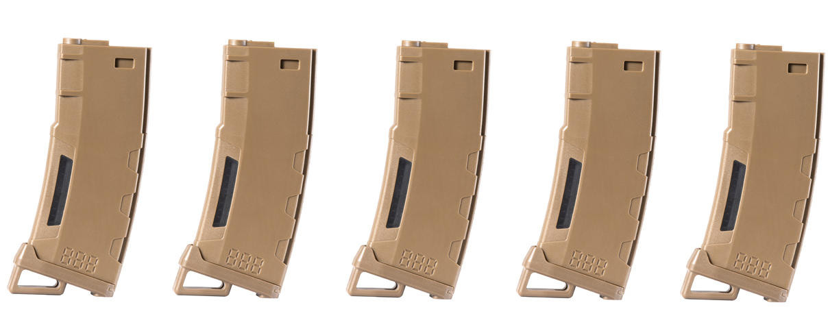 Lancer Tactical 130 Round High Speed Mid-Cap M4 Airsoft Magazine