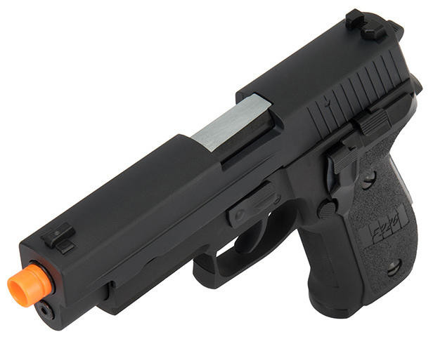 WE Tech Full Metal F226 Gas Blowback MK25 Airsoft Pistol, Black
