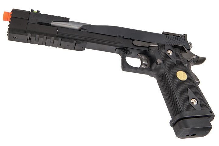(希少)WE−TECH製  ハイキャパ　7.0 Dragon  Atype Black WE-Tech Hi-Capa 7.0 Dragon Long Slide Full Auto Gas Blowback