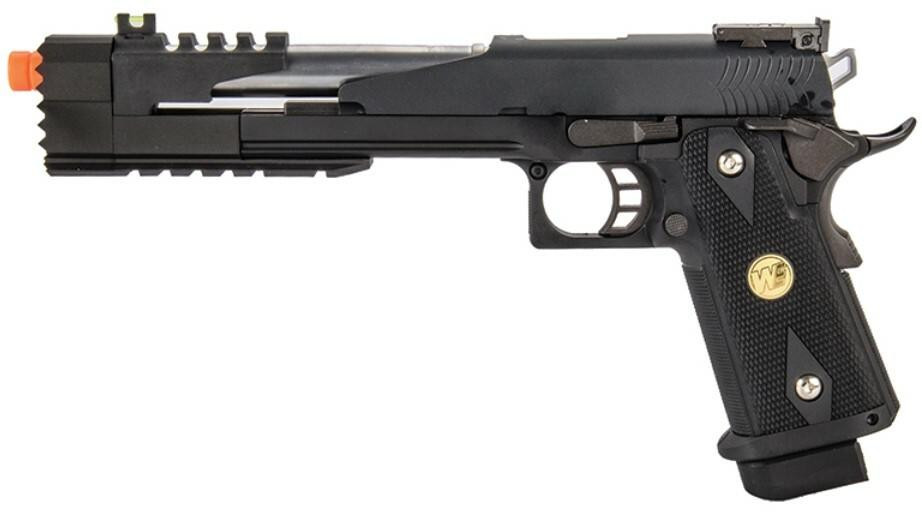 (希少)WE−TECH製  ハイキャパ　7.0 Dragon  Atype Black WE-Tech Hi-Capa 7.0 Dragon Long Slide Full Auto Gas Blowback