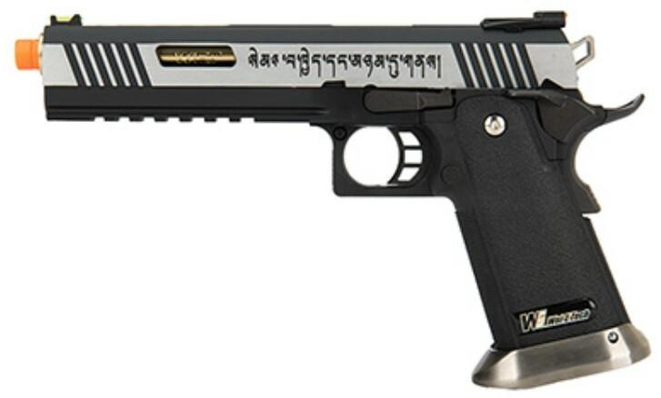 WE Tech 1911 Hi-Capa T-Rex Competition Gas Blowback Airsoft Pistol