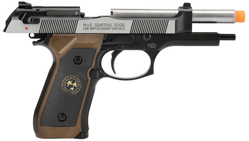 WE Tech M9 Samurai Edge Biohazard Gas Blowback Airsoft Pistol