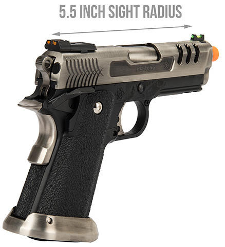 WE Tech 3.8 Hi-Capa Deinonychus Gas Blowback Airsoft Pistol