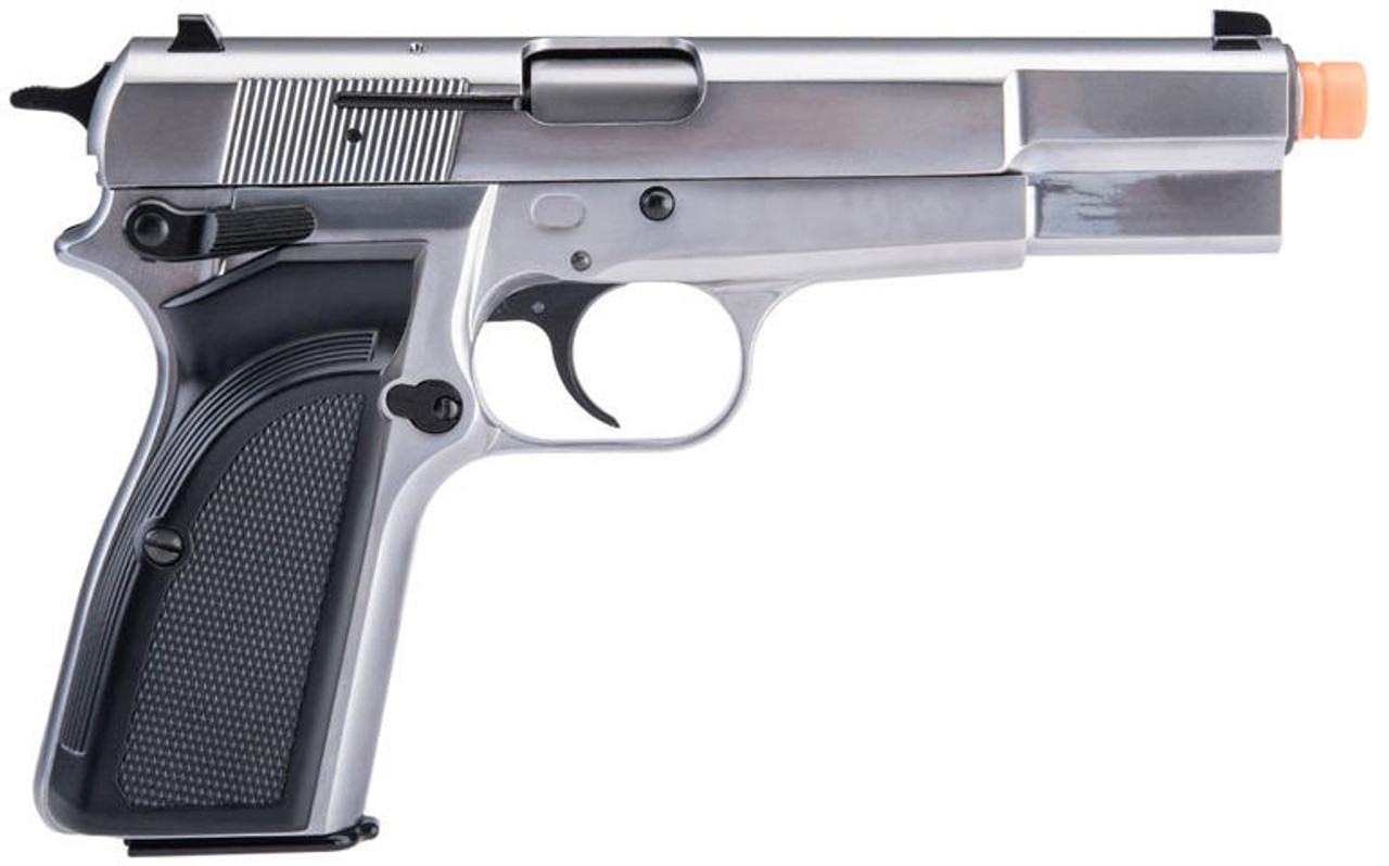 WE Tech Hi-Power Browning MK3 Gas Blowback Airsoft Pistol