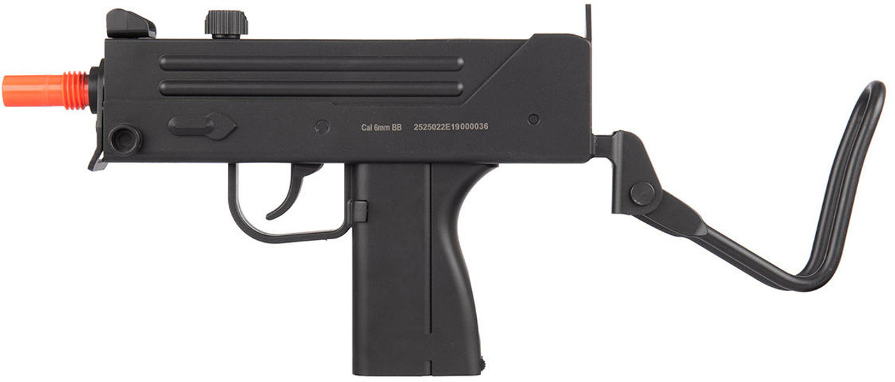 Well CO2 Plastic Uzi Airsoft Pistol, Black | Airsoft Station