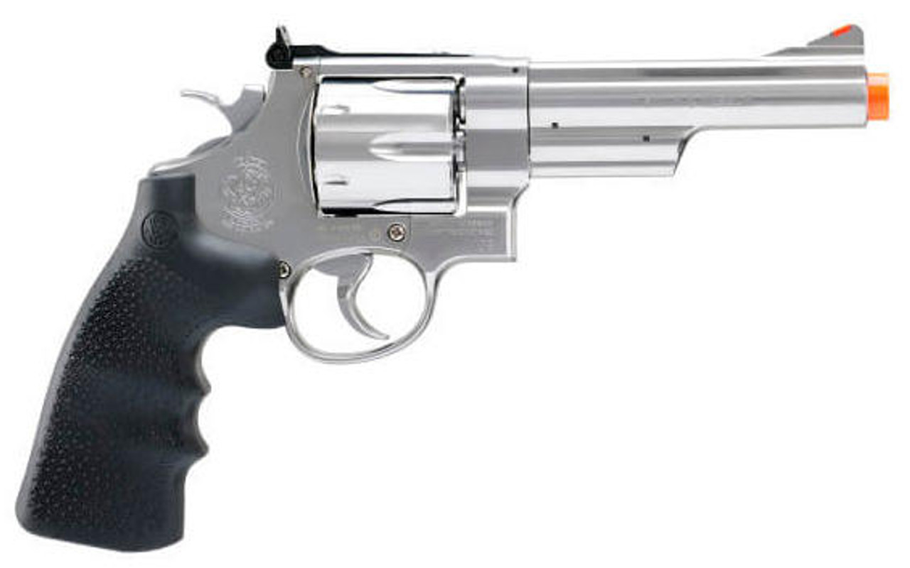 Smith and Wesson M29 Electroplated Airsoft Revolver, Chrome