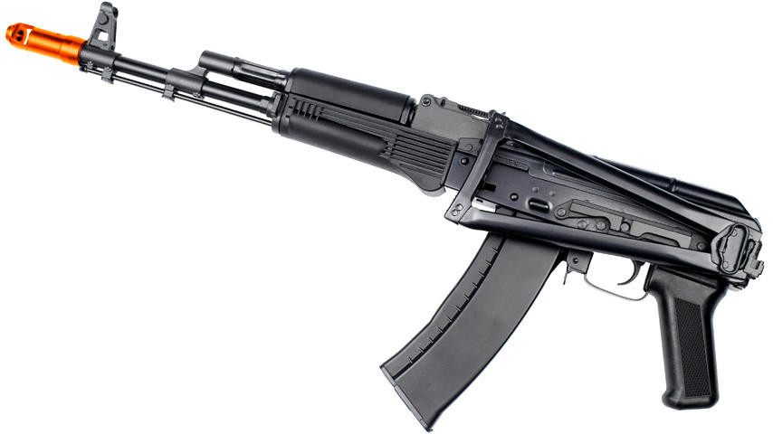 E&L AKS74MN Essential Line Stamped Steel Airsoft AEG w/ Skeleton