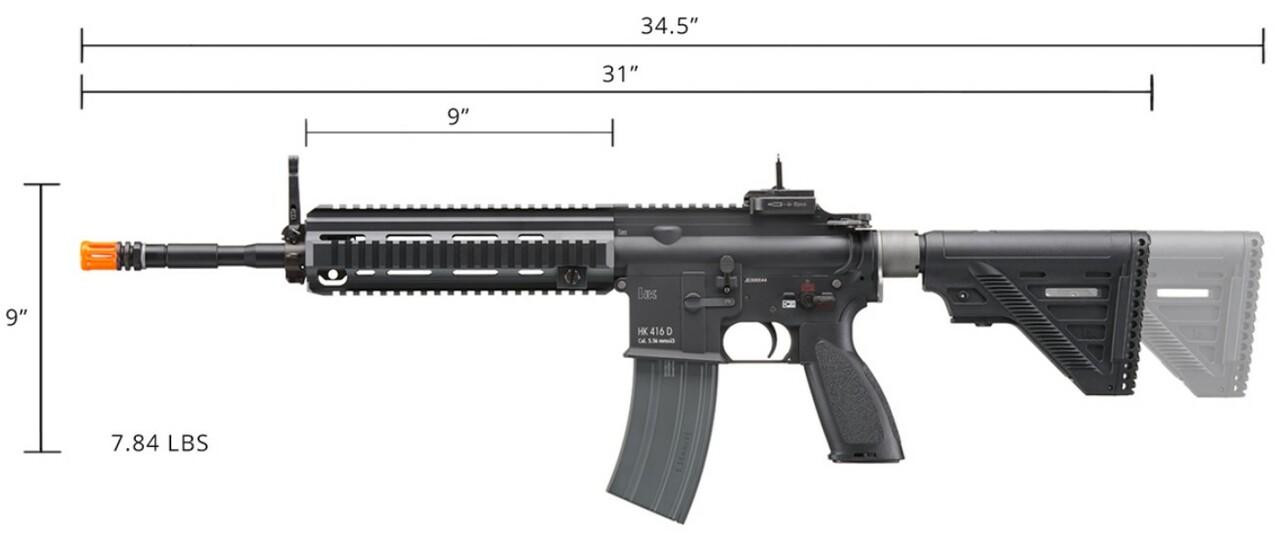 【値下げ可】HK 416 D トイガン ブラック 値下げ可】HK 416 D トイガン ブラック 値下げ可】HK 416 D
