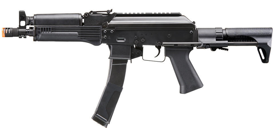 LCT 9mm Style PP-19 PDW AK Airsoft AEG Rifle w/ Polymer Handguard