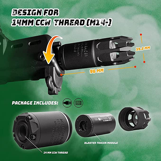 Acetech Raider with BiFrost M Airsoft Tracer Unit