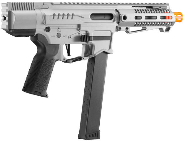 Zion Arms R&D Precision Licensed PW9 Mod 0 Airsoft Rifle, Gray