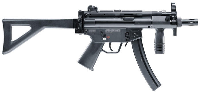H&K MP5 K-PDW Air Rifle, Black | Airsoft Station