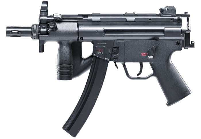 MP5 ガン KaL.9mm black H&K MP5 K-PDW Air Rifle, Black | Airsoft Station