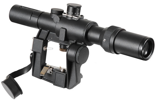 Scope for SVD Series Airsoft Rifles 3-9x Variable Zoom, Black
