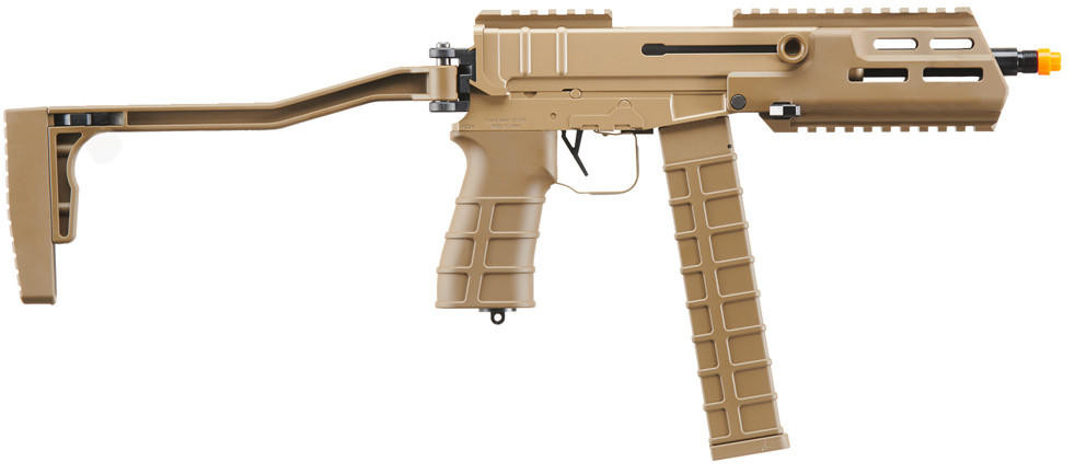 Tokyo Marui Scorpion Mod D Airsoft Electric Sub Machine Gun, FDE