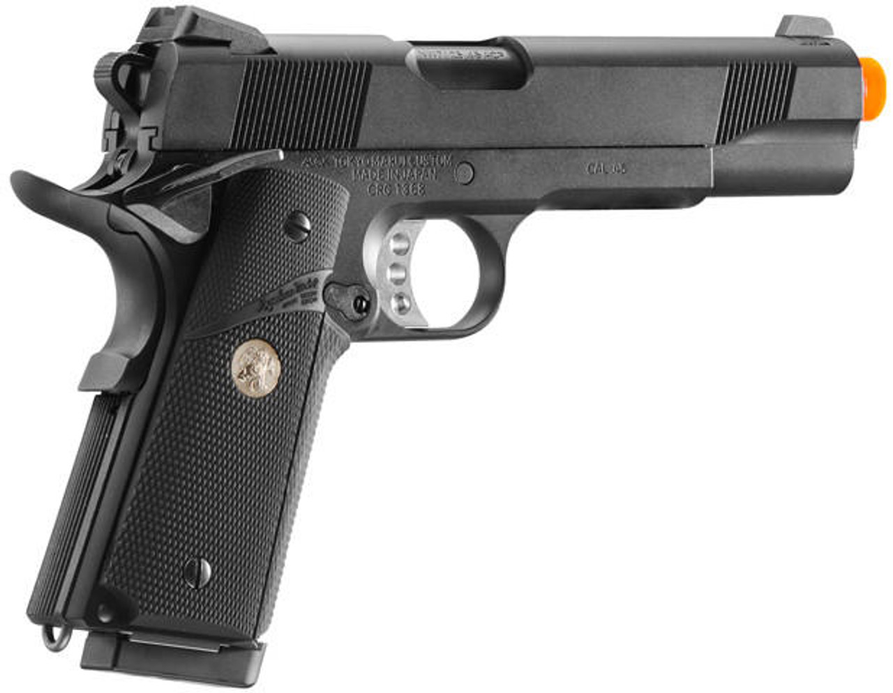 Tokyo Marui 1911 MEU Airsoft Gas Blowback Pistol, Black