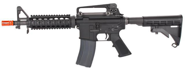 WE Open Bolt Full Metal M4CQB Airsoft Green Gas Blowback GBB Rifle