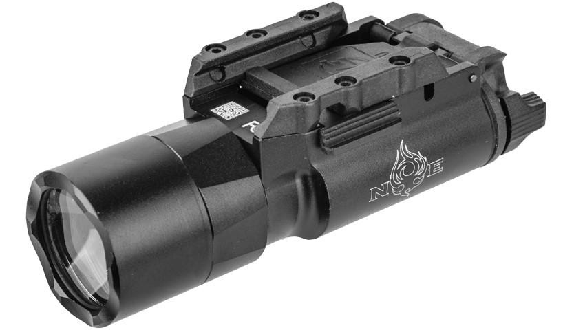 Night Evolution X300U 220 Lumens LED Flashlight, Black | Airsoft