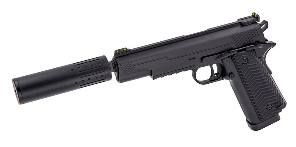 Vorsk VX-14 GBB Airsoft Pistol, Black | Airsoft Station