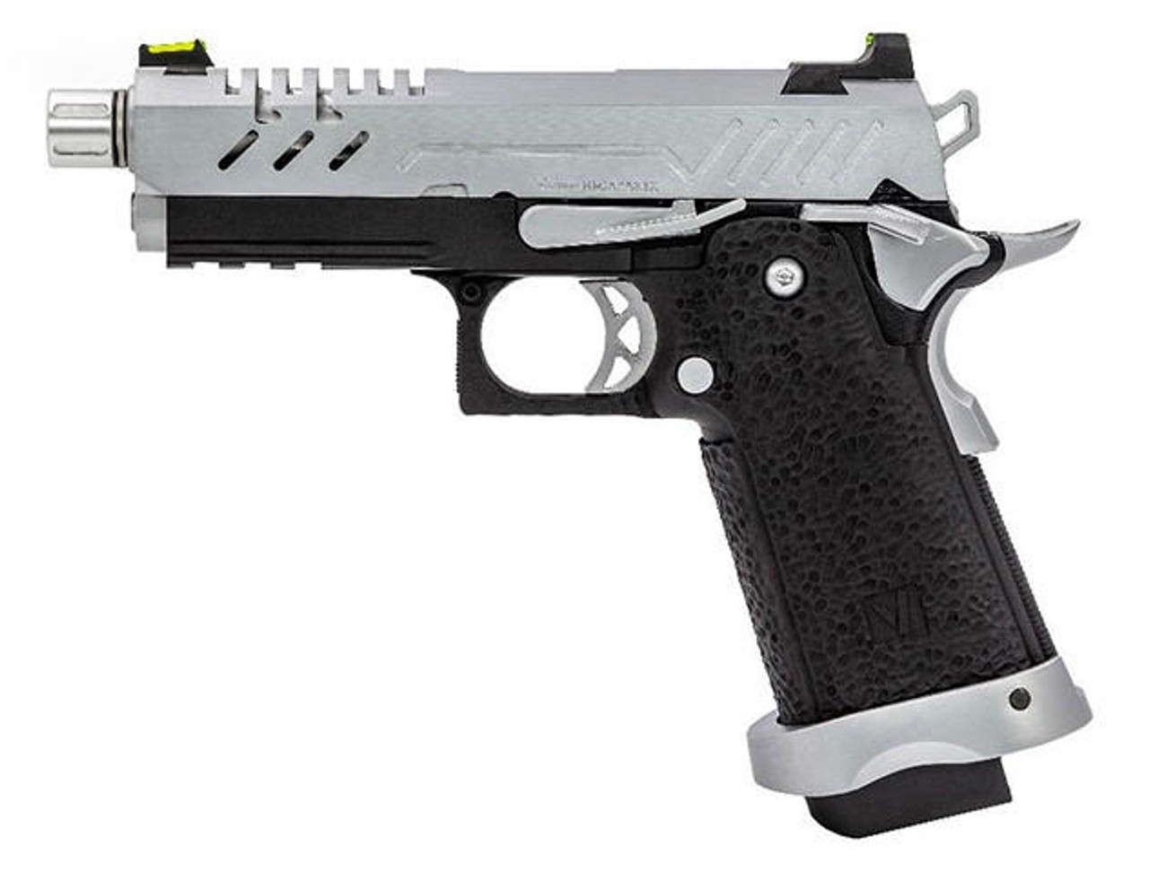 Vorsk 3.8 Hi Capa Pro GBB Airsoft Pistol, Chrome | Airsoft