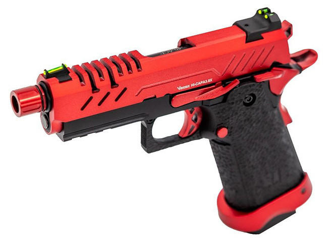 Vorsk 3.8 Hi Capa Pro GBB Airsoft Pistol, Red | Airsoft Station
