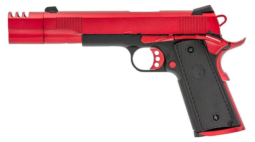 バイキングバレル ゲーム Vorsk VP-X Gas Blowback Airsoft Pistol, Red/Black | Airsoft Station