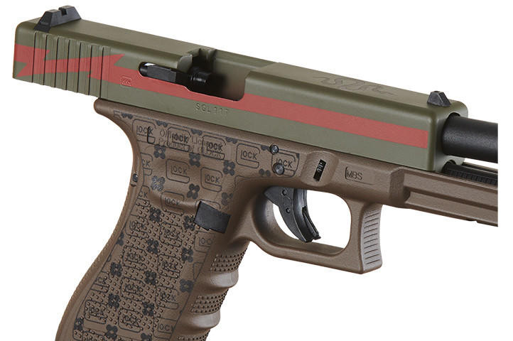 Glock 17 Gen 4 Gas Blowback Airsoft Pistol, Luxury | Airsoft Station