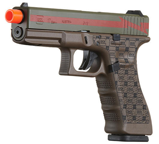 Glock 17 Gen 4 Gas Blowback Airsoft Pistol, Luxury | Airsoft Station