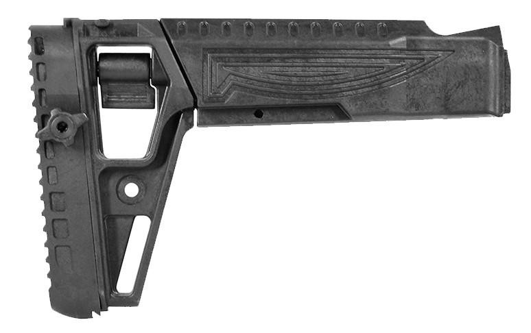 LCT Airsoft LCK-19 Telescoping Fixed Stock, Black | Airsoft Station