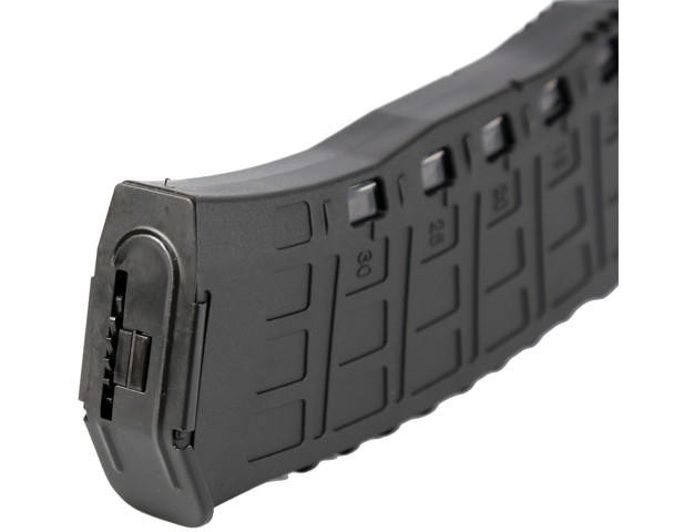 Arcturus AK12 550rds Hi-Cap Wheel EMM Magazine, Black | Airsoft
